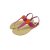 ANTAL Marisol barefoot bőr szandál Fuchsia