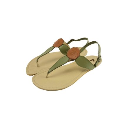 ANTAL Marisol barefoot bőr szandál Olive