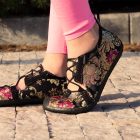 SALTIC ARWEN Gold Balerina 38