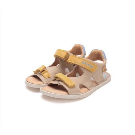 DDSTEP bőr szandál G076-51995A Cream