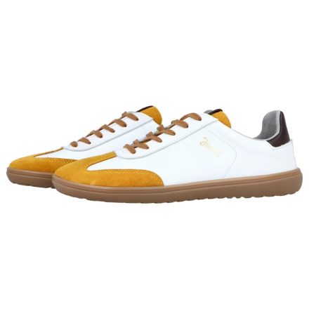 JAMPI Retro white-mustard barefoot sneaker