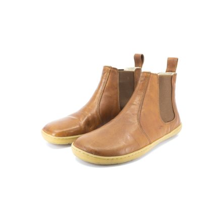 MUKISHOES Chelsea bőr Caramel