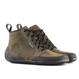 SALTIC OUTDOOR HIGH OLIVE bőr magasszárú cipő 46