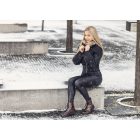 PEERKO 2.0 Frost Chestnut bőr magasszárú cipő 39