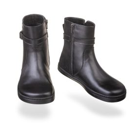 PEERKO Glamour Black W bőr magasszárú cipő 39