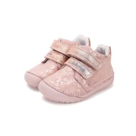 DDSTEP bőr zárt cipő S070-52724 Baby Pink 21