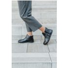 SHAPEN IVY bőr magas szárú cipő Black 39