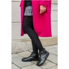 SHAPEN IVY bőr magas szárú cipő Black 41