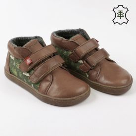 TIKKI FIREFLY bőr magasszárú cipő Brown  25