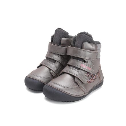 DDSTEP téli bélelt magasszárú cipő Dark Grey W063-42754C