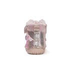 DDSTEP téli bélelt magasszárú barefoot bőr cipő  W070-52624A Cream 20
