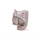 DDSTEP téli bélelt magasszárú barefoot bőr cipő  W070-52624A Cream 20