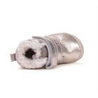 DDSTEP téli bélelt magasszárú barefoot bőr cipő  W070-52624A Cream 22