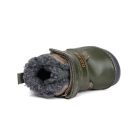 DDSTEP téli bélelt magasszárú barefoot bőr cipő W070-52893A Emerald 20